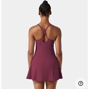 Athleisure Cross-Back Dress